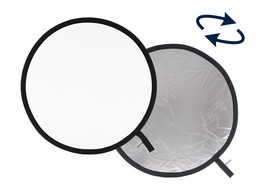 Collapsible Reflector 1.2m Silver/White