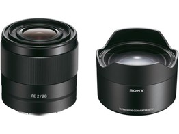 Sony FF SEL28F20   21mm ultra wide converter kit