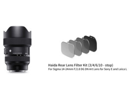 Haida Rear Lens ND Filter Kit for Sigma 14-24mm F/2.8 DG DN Art