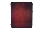 EzyFrame Vintage Background Cover 2 x 2.3m Crimson