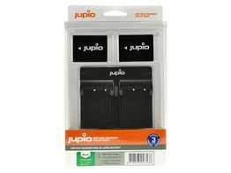 Jupio 2x Battery NP-W126S   USB Dual Charger  XT-3 